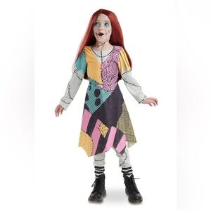 Disney Nightmare‎ Before Christmas Sally Costume Size 7/8